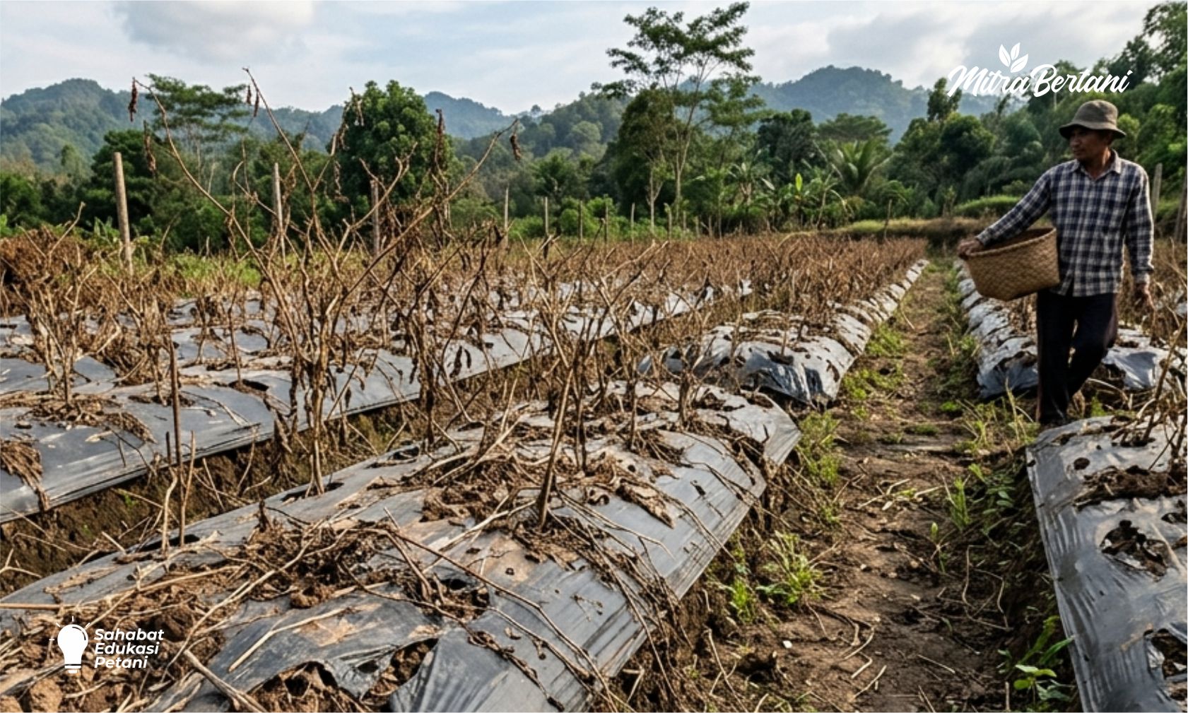 5 Langkah Olah Lahan Bekas Cabai Tanpa Bongkar Bedengan, Aman dari Layu dan Busuk Batang