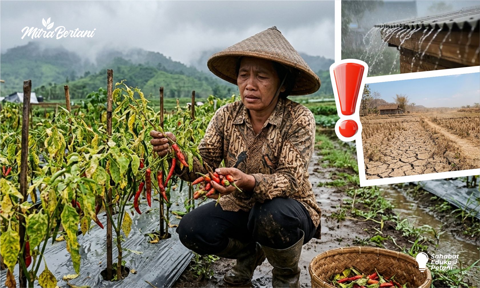 Cuaca Tidak Menentu Bikin Tanaman Stres? Ini 4 Solusi Praktis agar Tahan Penyakit