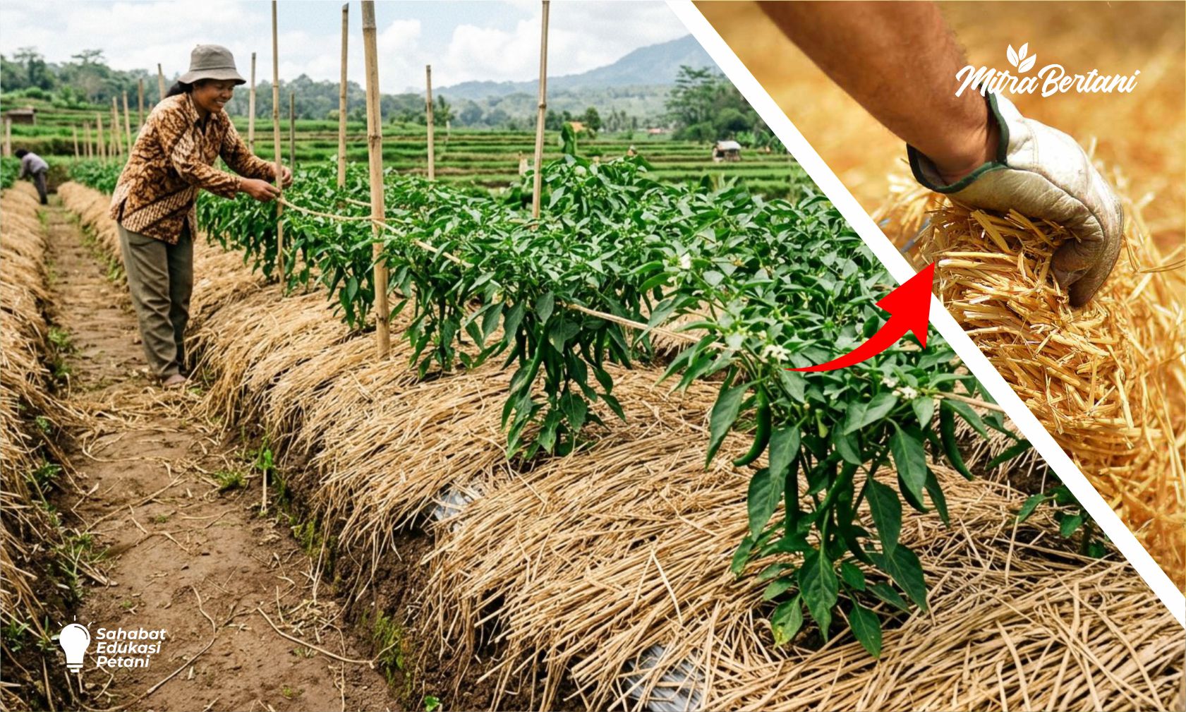 HARGA MULSA NAIK HINGGA 50% ! INI 3 ALTERNATIF PENGGANTI MULSA PLASTIK YANG WAJIB PETANI KETAHUI