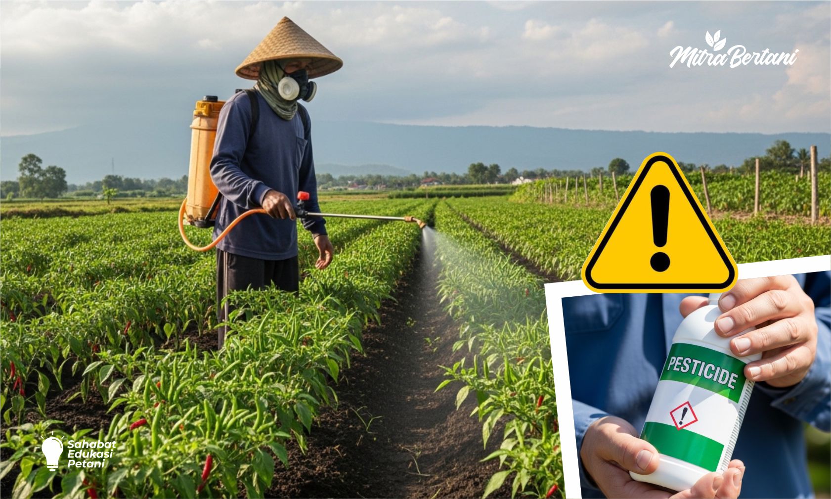 Harga Pestisida Naik Drastis! Ini 3 Kesalahan Fatal Petani yang Bikin Biaya Makin Membengkak