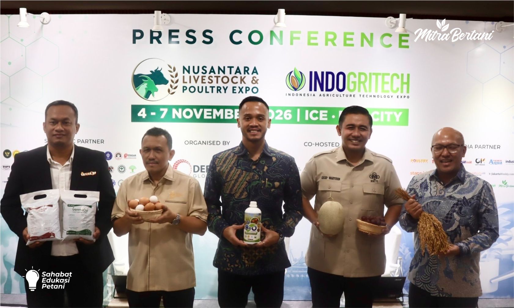 NLP Expo dan INDOGRITECH Expo 2026 Perkuat Kolaborasi Industri Peternakan dan Pertanian Indonesia